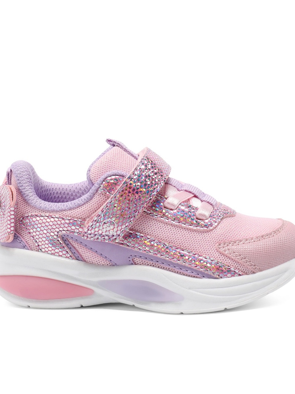 Stride Rite Logan Sneaker - Light up - Pink / 7 / M/W